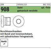 1 Verschlussschraube 1 Zoll Rohrgewinde - DIN 908 - Edelstahl A4 | 1488