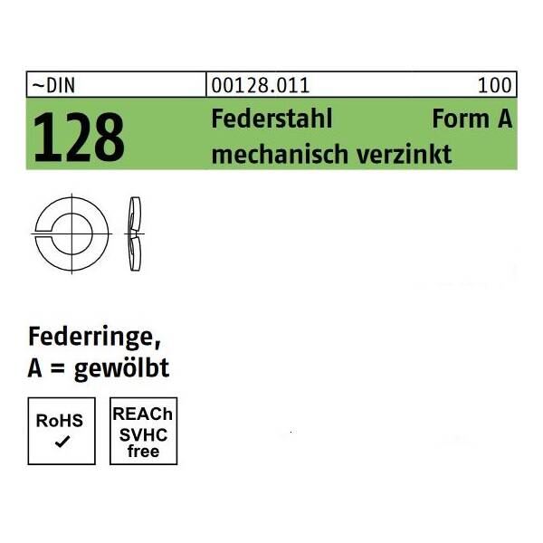 DIN 128 Federringe online kaufen