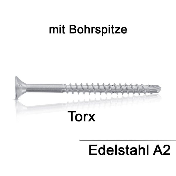 SP-Drill Holzbauschrauben - Senkkopf - Bohrspitze - Torx...