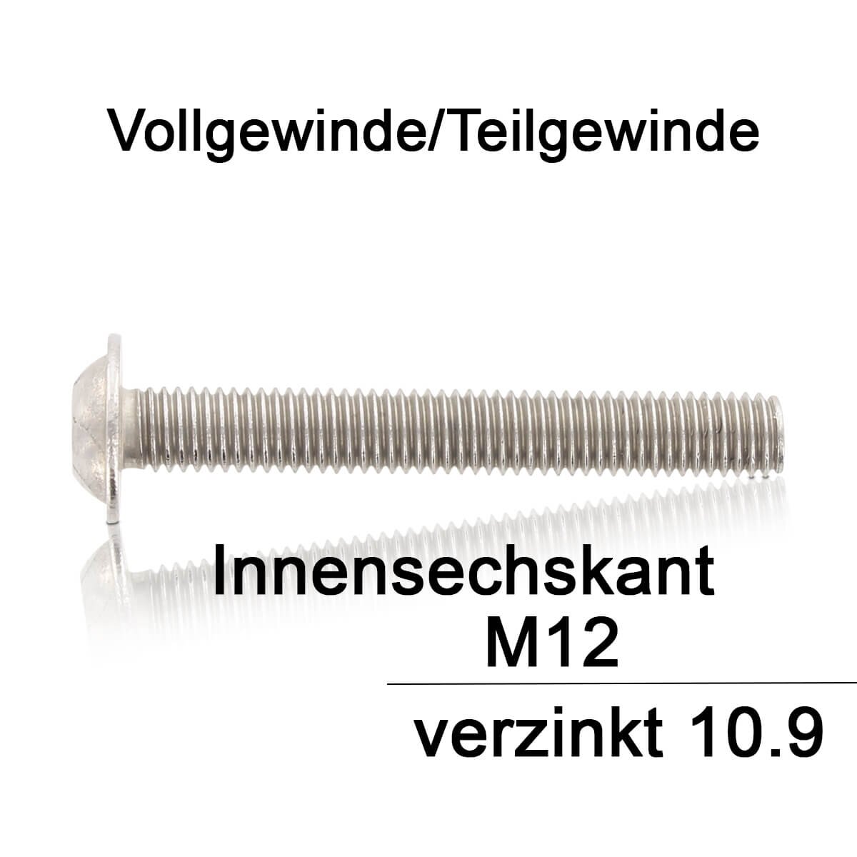 10 Stück Linsenkopf Schrauben Mit Flansch M3x12 Mm
