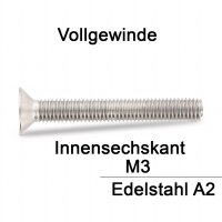 50 Stück Zylinderschrauben TX M5x40mm Edelstahl A2 - DIN 912 ISO 14579